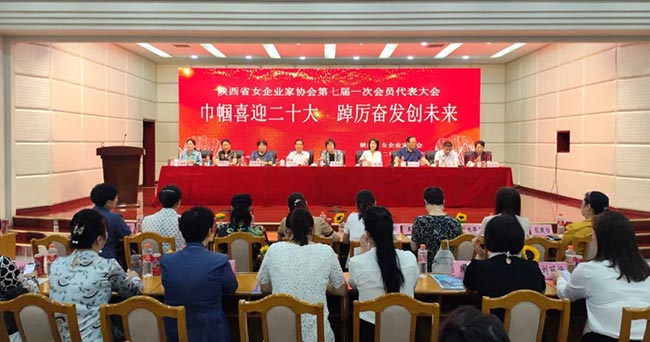 刘西艳当选新一届陕西省女企业家协会副会长兼秘书长、妇联主席